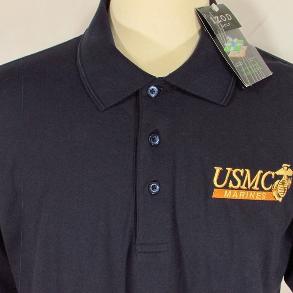 usmc golf shirt